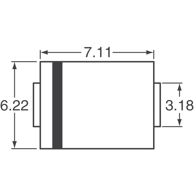3.0SMCJ22A-13 Diodes Incorporated TVS - Diodi